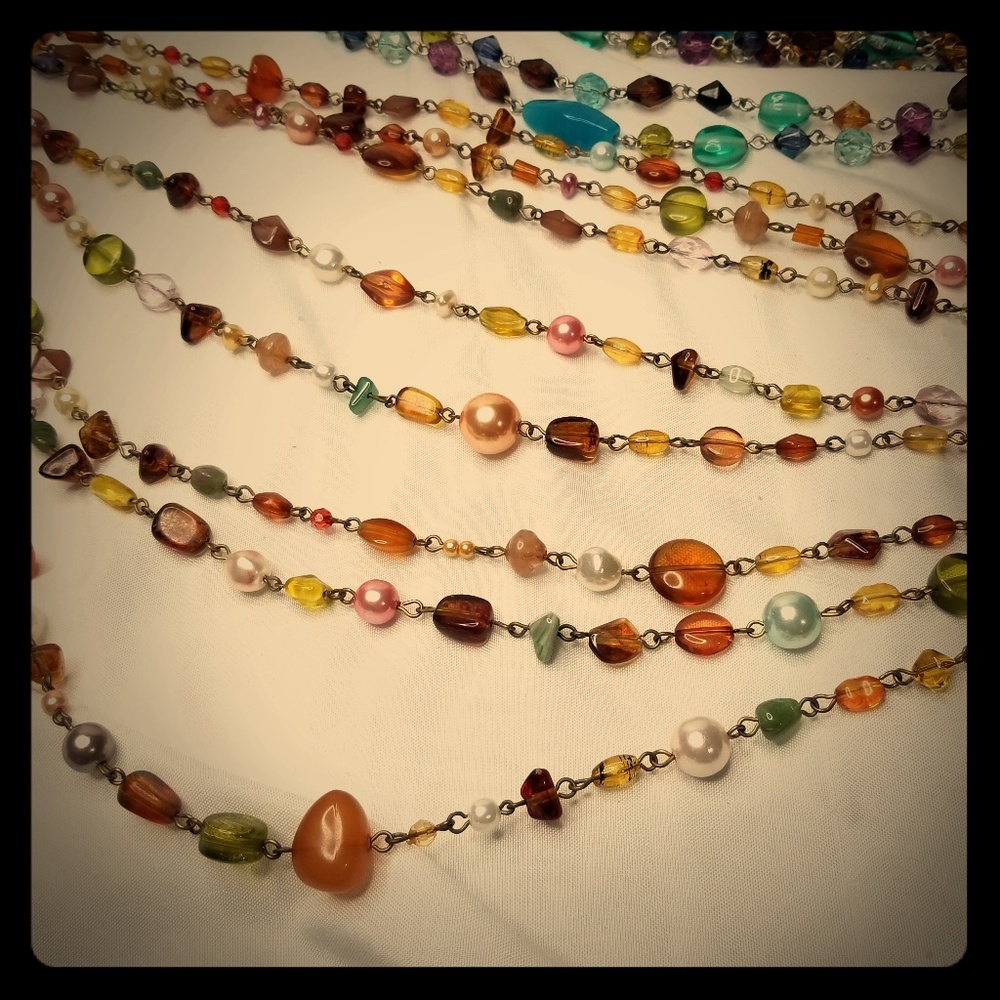 Multiple necklaces; convertable